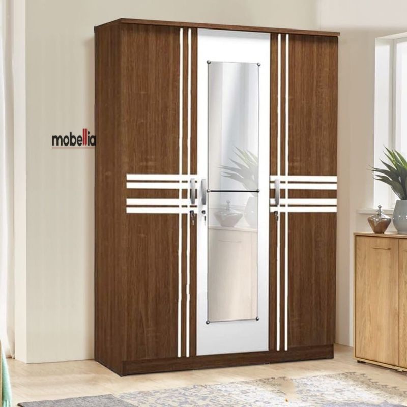 lemari pakaian 3 pintu  minimalis  lemari baju modern