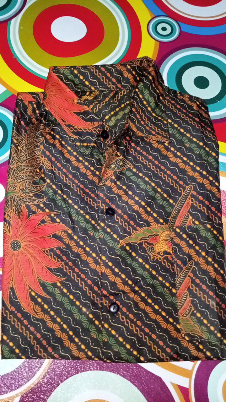 Kemeja Batik Anak Laki-laki Usia 1-14 Tahun//batik Motif D//seragam Batik Anak//baju Anak Cowok
