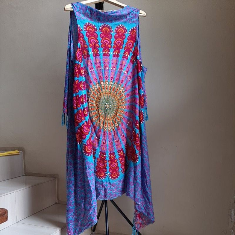 Outer manik outer sequin outer kain bali kain bali wanita kaos tie dye