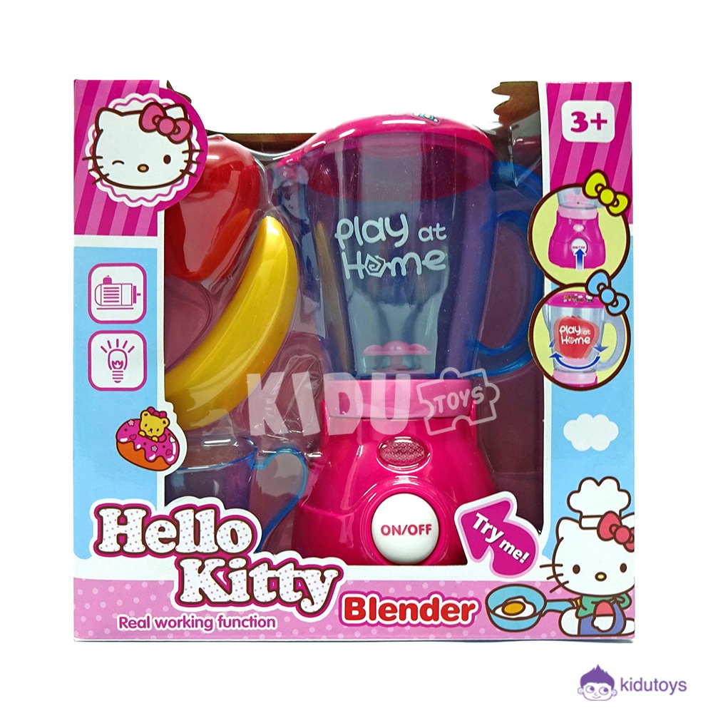 Mainan Anak Perempuan Blender Mixer Hello Kitty / Hello Kitty Kitchen Set Blender Kidu Toys