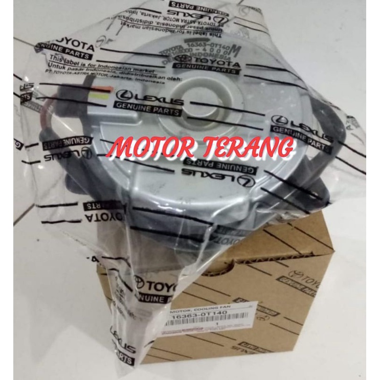 MOTOR FAN RADIATOR TOYOTA COROLLA ALTIS ORIGINAL