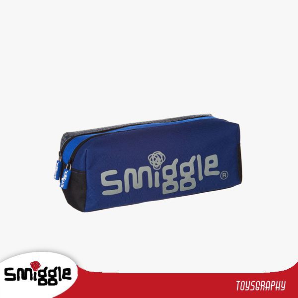 

SMIGGLE Pencil Case TWIN ZIP Block DB