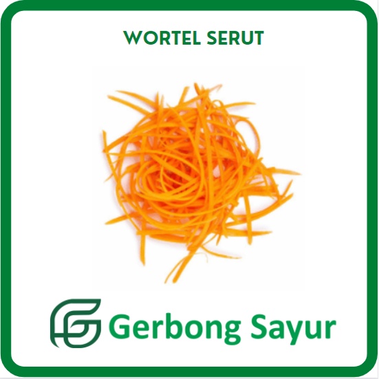 

Wortel Serut Segar - 500 gram