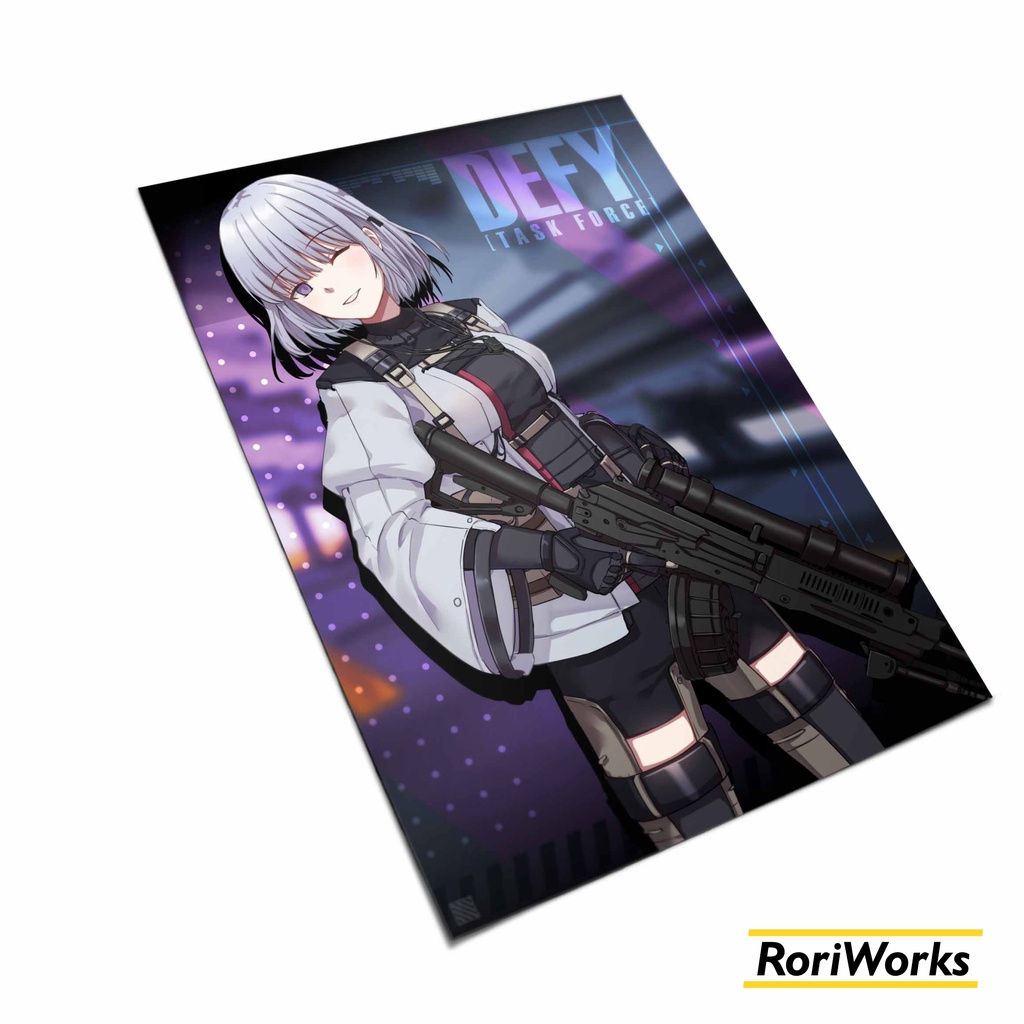 Poster Anime - RPK-16 Girls' Frontline