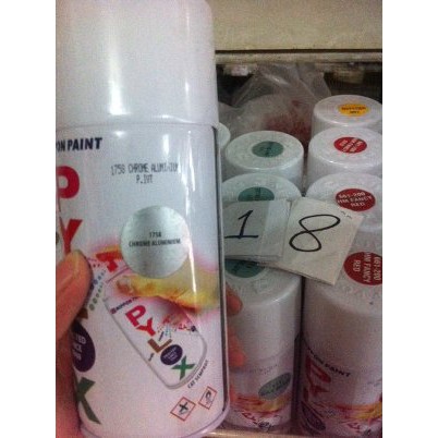 Jual pylox cat spray pilox chrome aluminium 1758 DiskoN