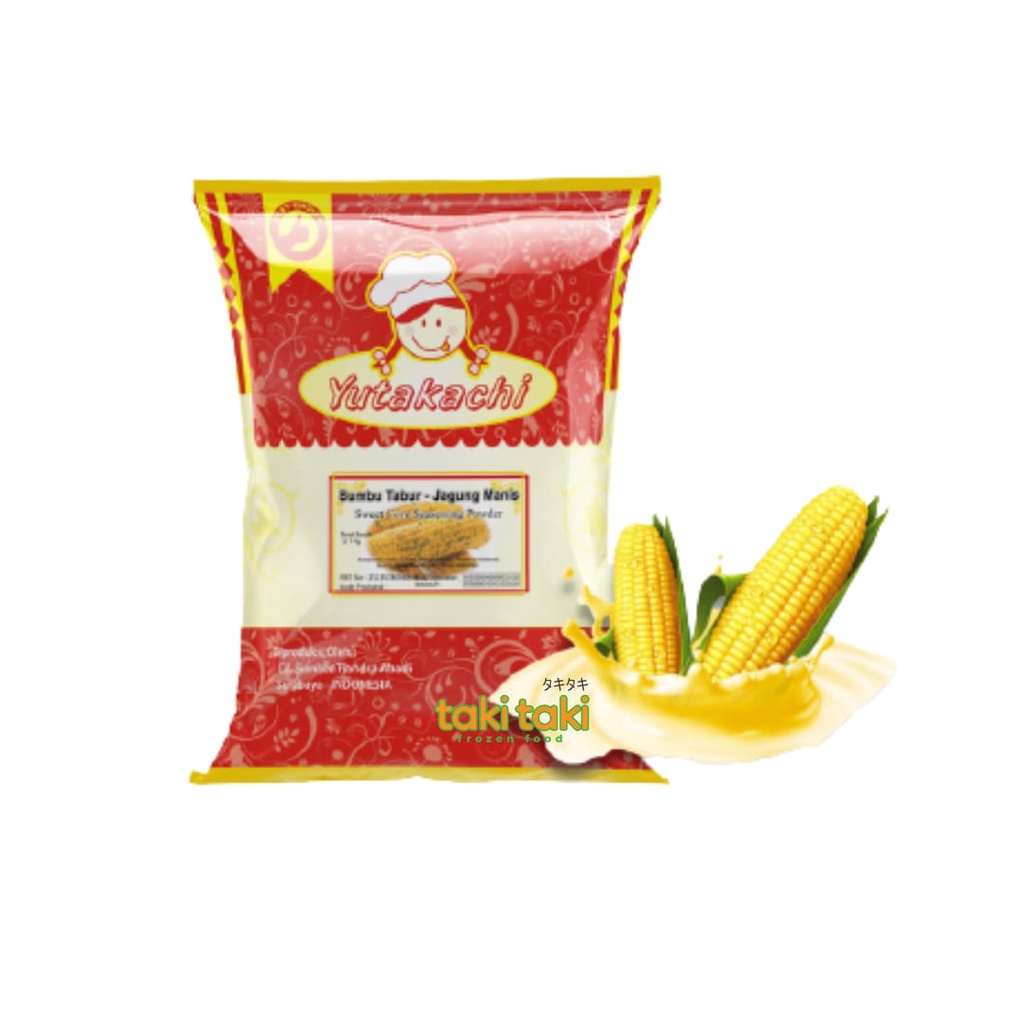 

Yutakachi Jagung Manis, Bumbu Tabur, Bumbu Tabur Rasa Jagung Manis kemasan 100gram