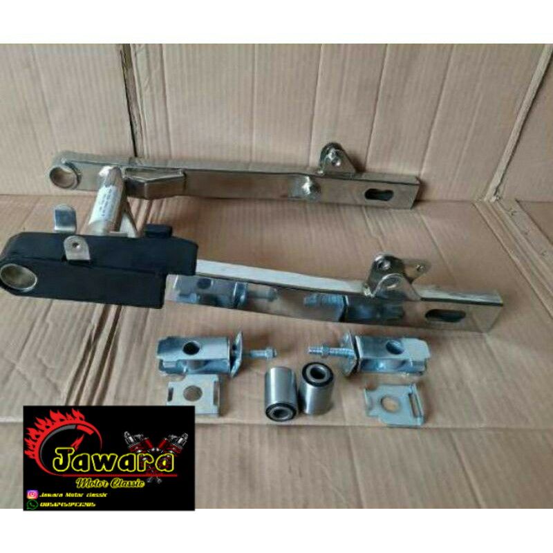 Arem kaze swing arm kaze set crom pnp GL MEGAPRO CB GL100 crom