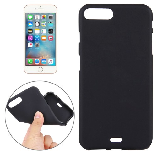 SOLID COLOR TPU CASE IPHONE 7 PLUS BLACK