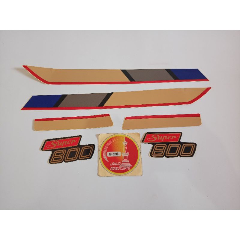 sticker c700 c800 supercub striping supercub c700 c800