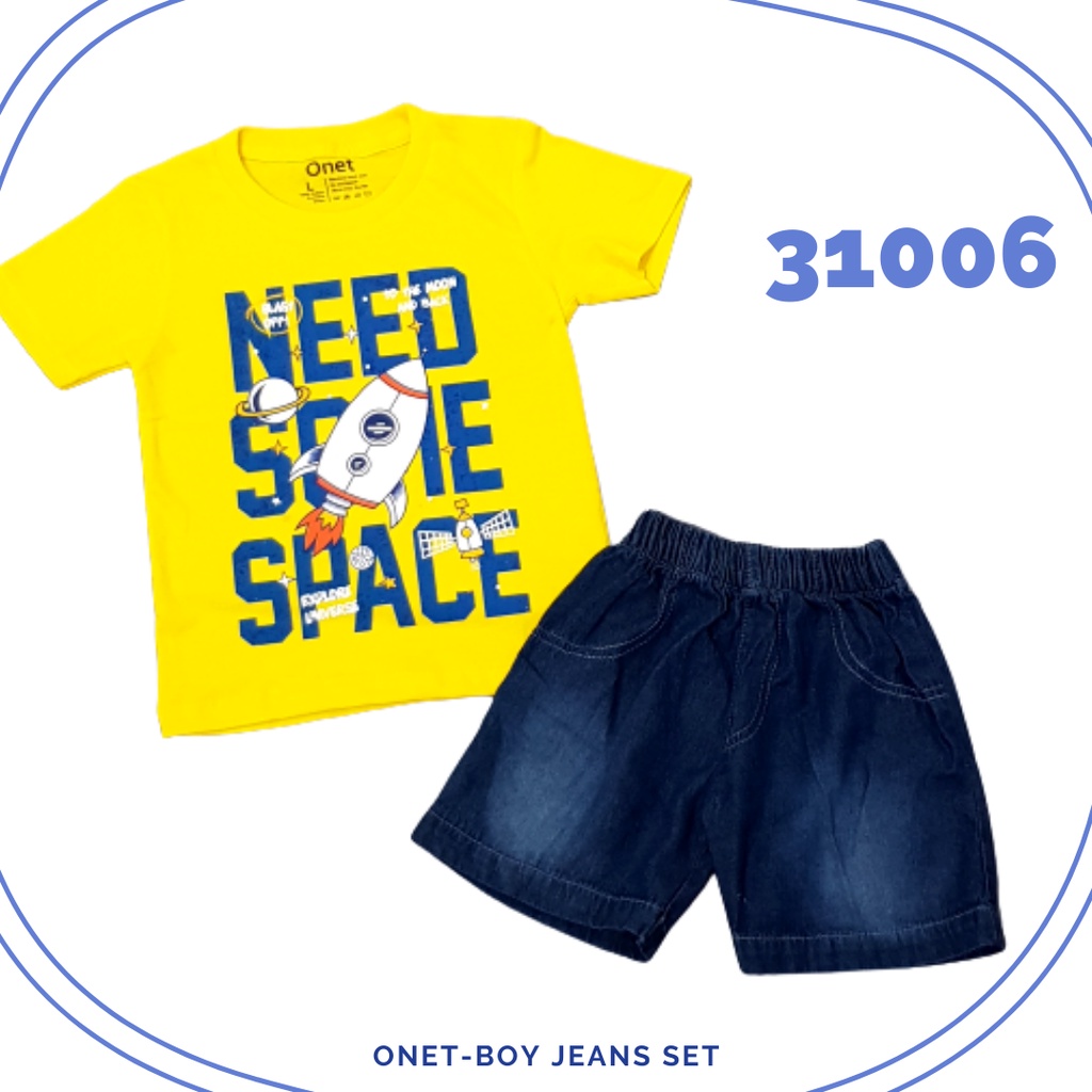 31006 Set Jeans Anak Laki-laki 1-3 tahun