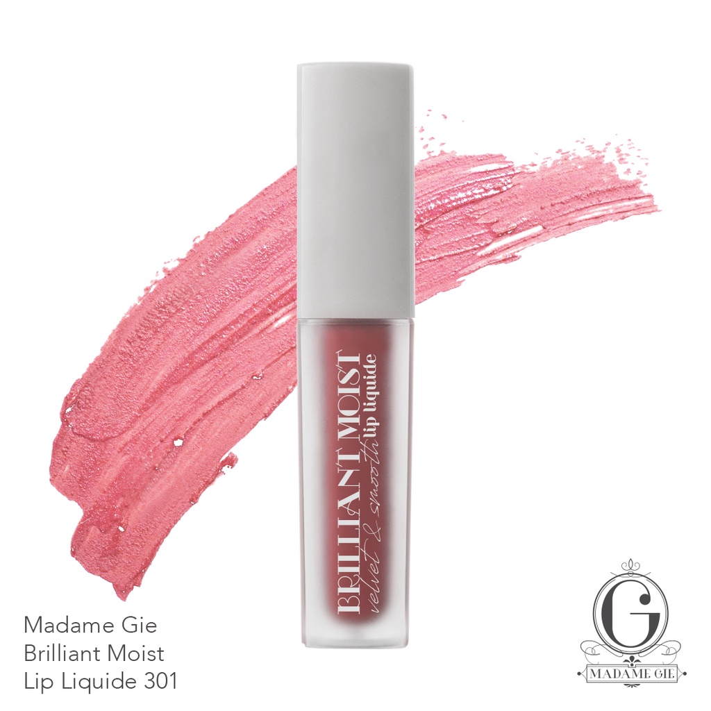 ⭐️ Beauty Expert ⭐️ Madame Gie Briliant Moist - Madame Gie Velvet &amp; Smooth Lip Liquide MakeUp Lip Cream Lipstik