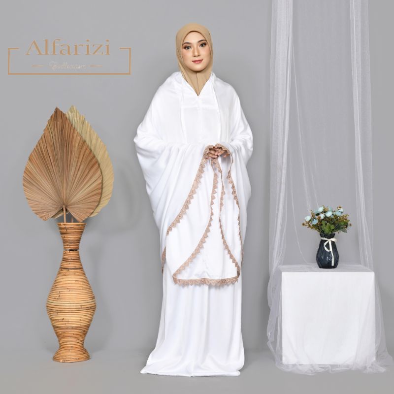 Mukena Dewasa Daily 2 in 1 KEYLA Katun Silk Jumbo