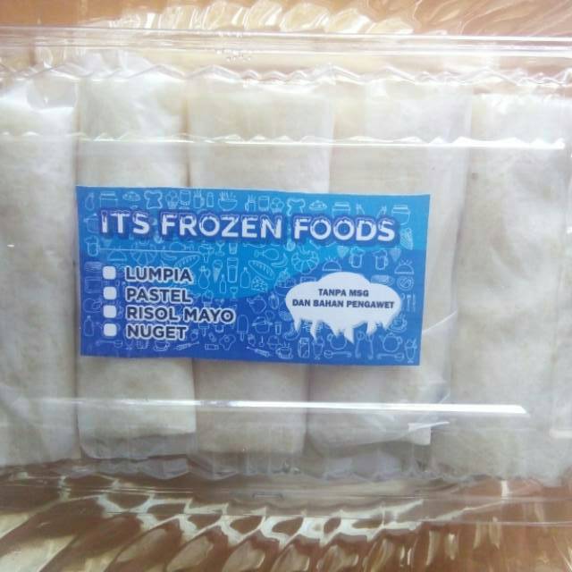 

Frozen food lumpia Tanpa MSG dan Tanpa Pengawet