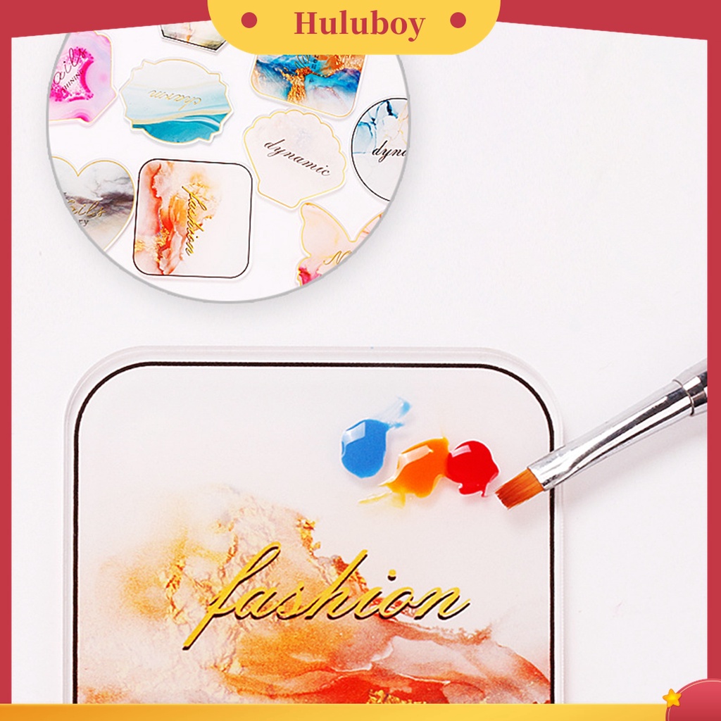 Huluboy Huluboy♡ Palet Display Warna Kuku Multifungsi Bahan Akrilik Untuk Nail Art