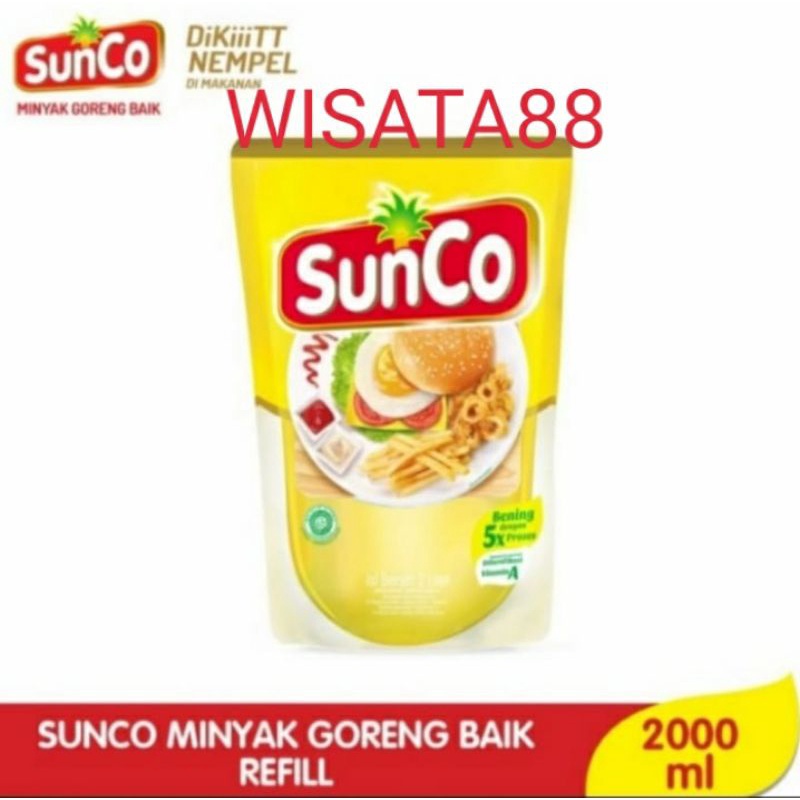 

Minyak Goreng Sunco Pouch 2 Liter 5X Penyaringan