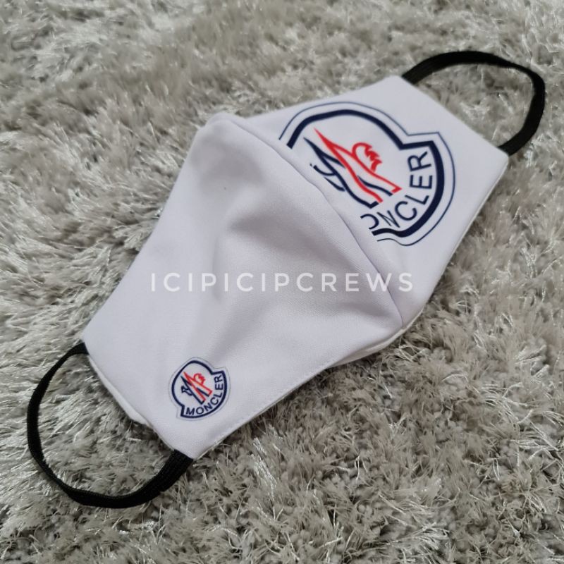 Masker kain non medis 2 ply Moncl3r