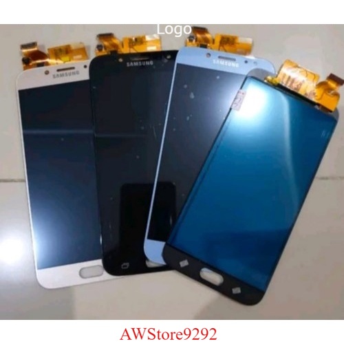 Layar Sentuh LCD TS Touchscreen Fullset Samsung J7 PRO 2017 J730 AAA CONTRAS BLACK BLUE GOLD