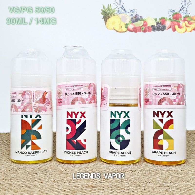 SALT NIC - LIQUID NYX Pods Friendly 30ML 14MG AUTHENTIC HERO57