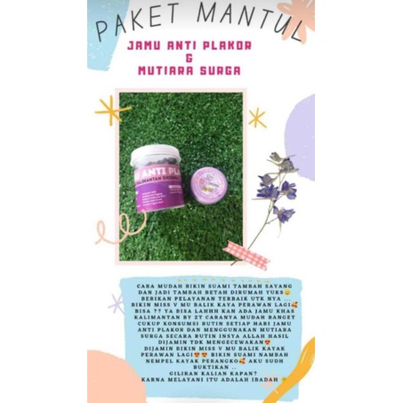 

PAKETAN ANTIPLAKOR + MUTIARA SURGA BY ZT