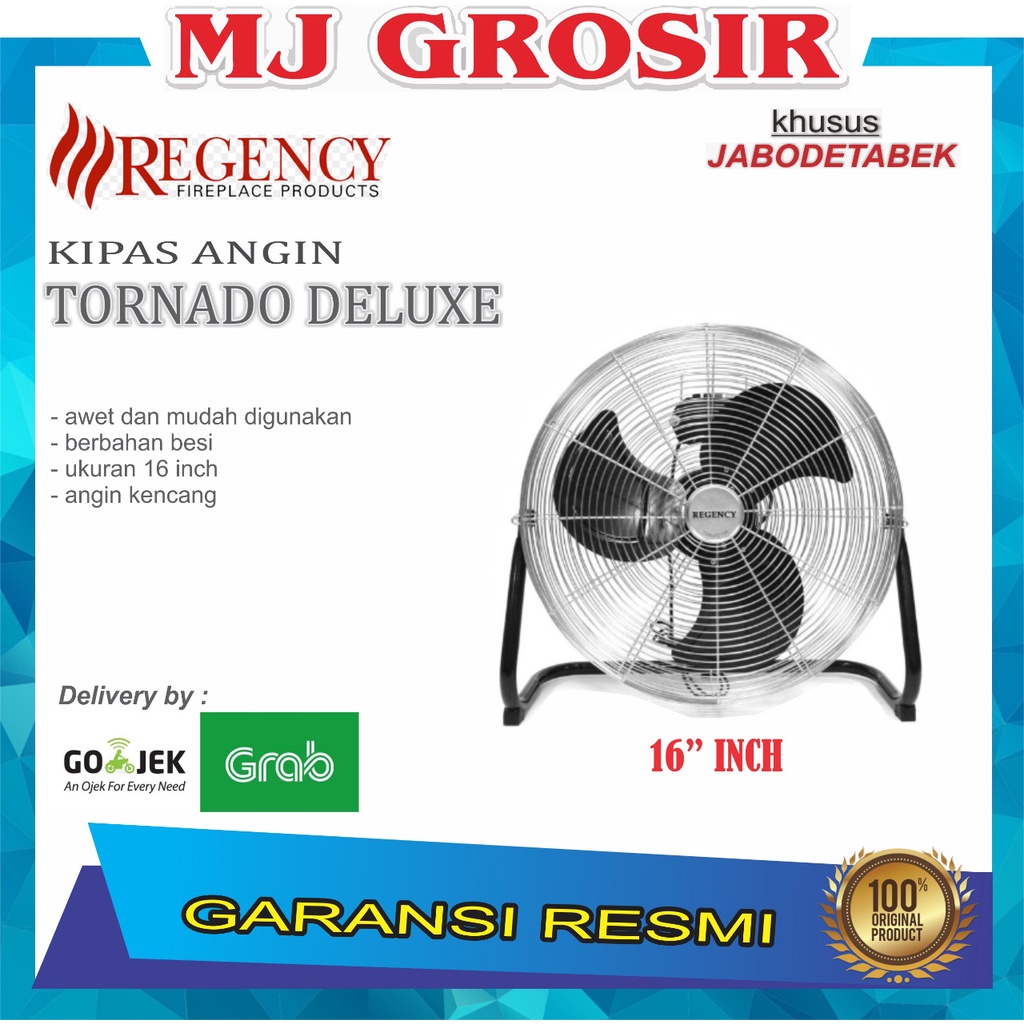 KIPAS ANGIN DESK FAN REGENCY DLX 16 16 INCH KIPAS ANGIN DUDUK MEJA