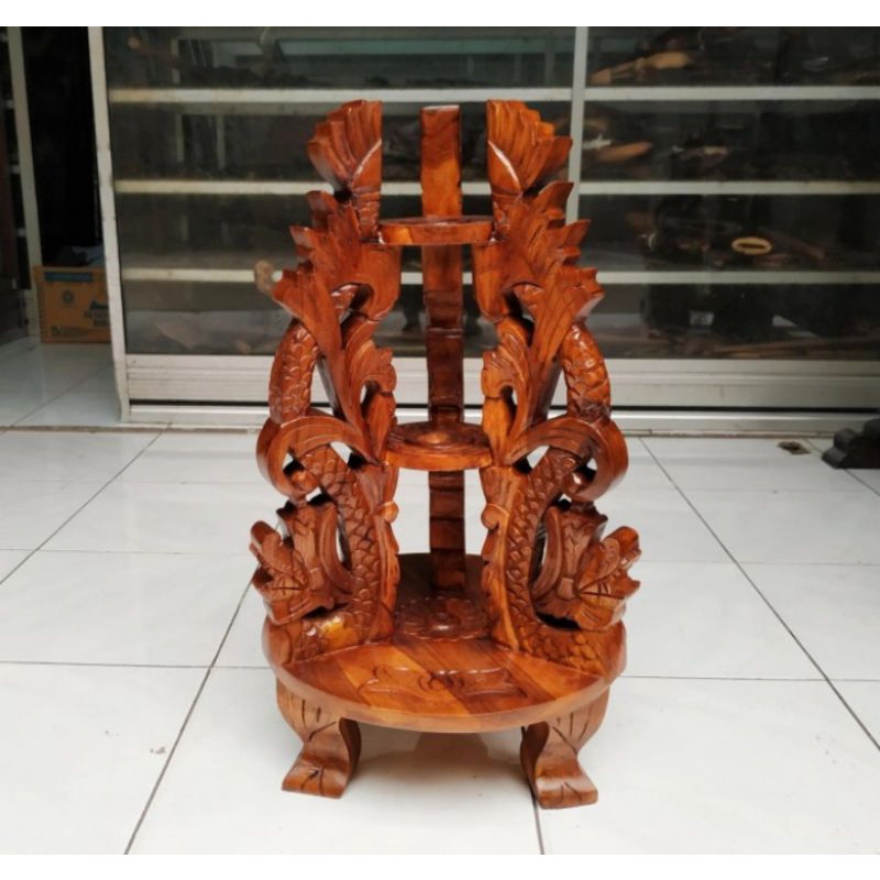Jagrak Tombak Isi 1 Ukir Naga