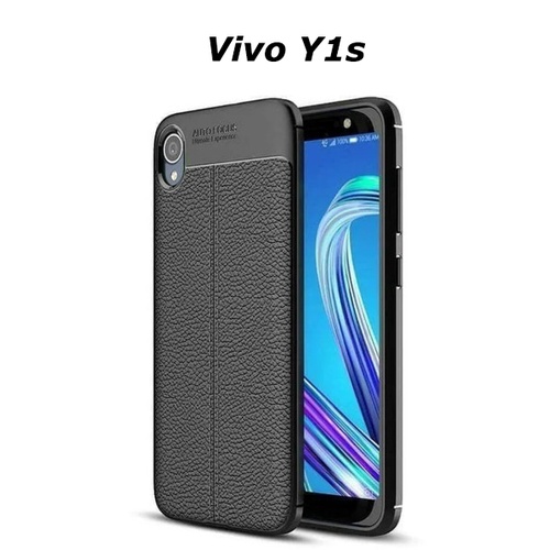 Case Auto Focus Vivo Y1s Leather Experience SoftCase Slim Ultimate / Casing Kulit