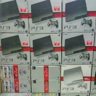 PS3 Slim 120Gb CFW + HDD Ex 120Gb Fullgame Limited