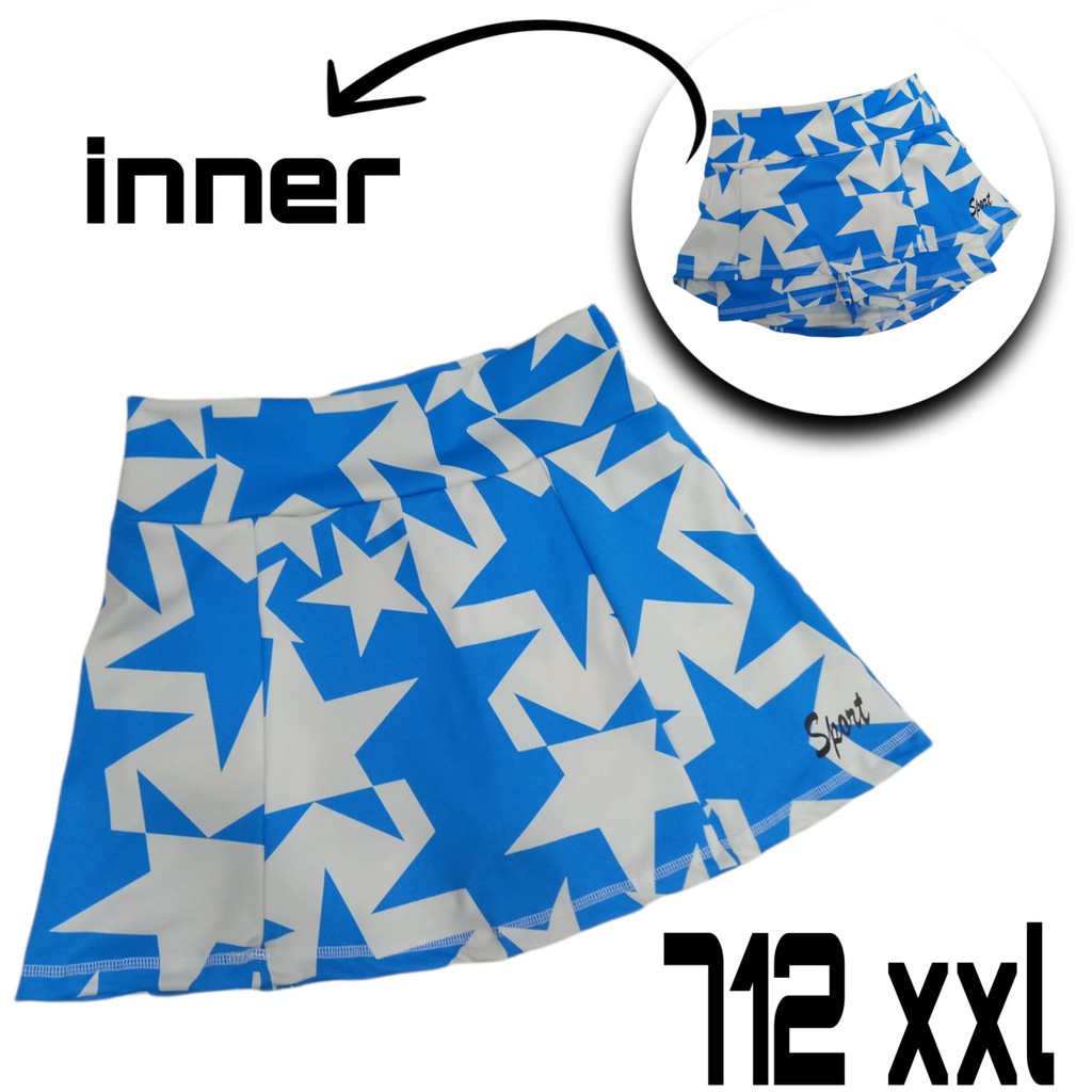 SPORT MINI SKIRT JUMBO/ROK SENAM JUMBO WANITA/ROK OLAHRAGA PENDEK JUMBO WANITA/ROK ZUMBA/ROK YOGA WANITA-RJ03