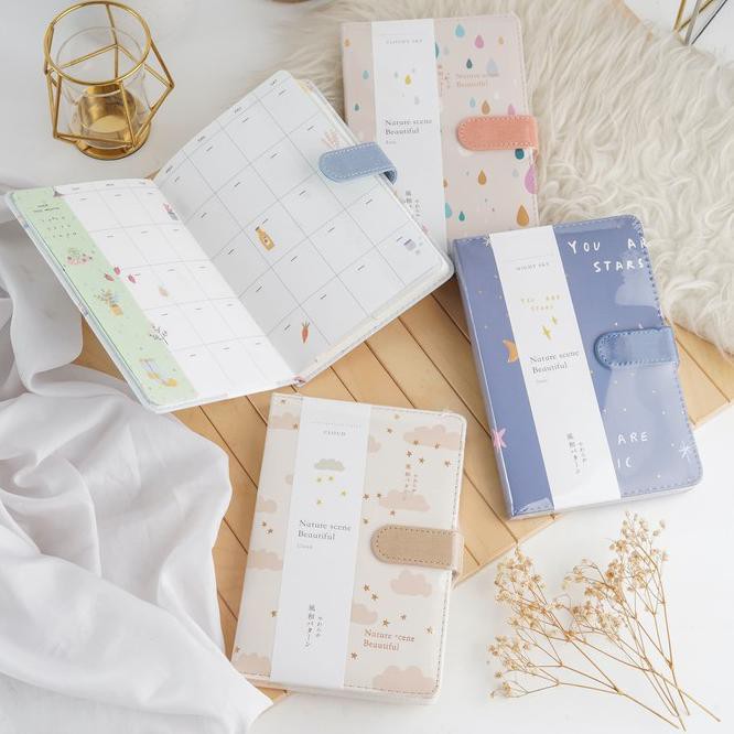 

Tr8Code UCHII GIDAI Journal Book Agenda Planner | Buku Catatan Memo Full Color(ready)H8E6