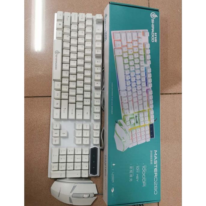 Shipadoo D280 Set Manipulator Keyboard+Mouse Gaming Luminous set
