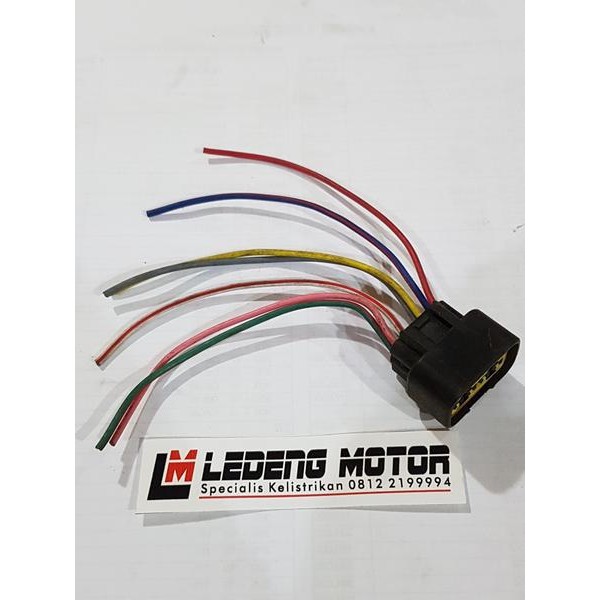 Soket CDI 8 Kabel Vega-R Scorpio Lokal