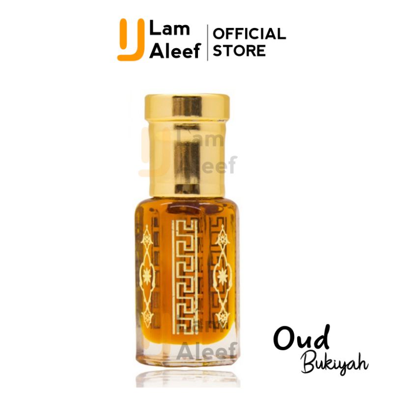 Lam Aleef - Parfum Oud Bukiyah Original Import Saudi Arabia