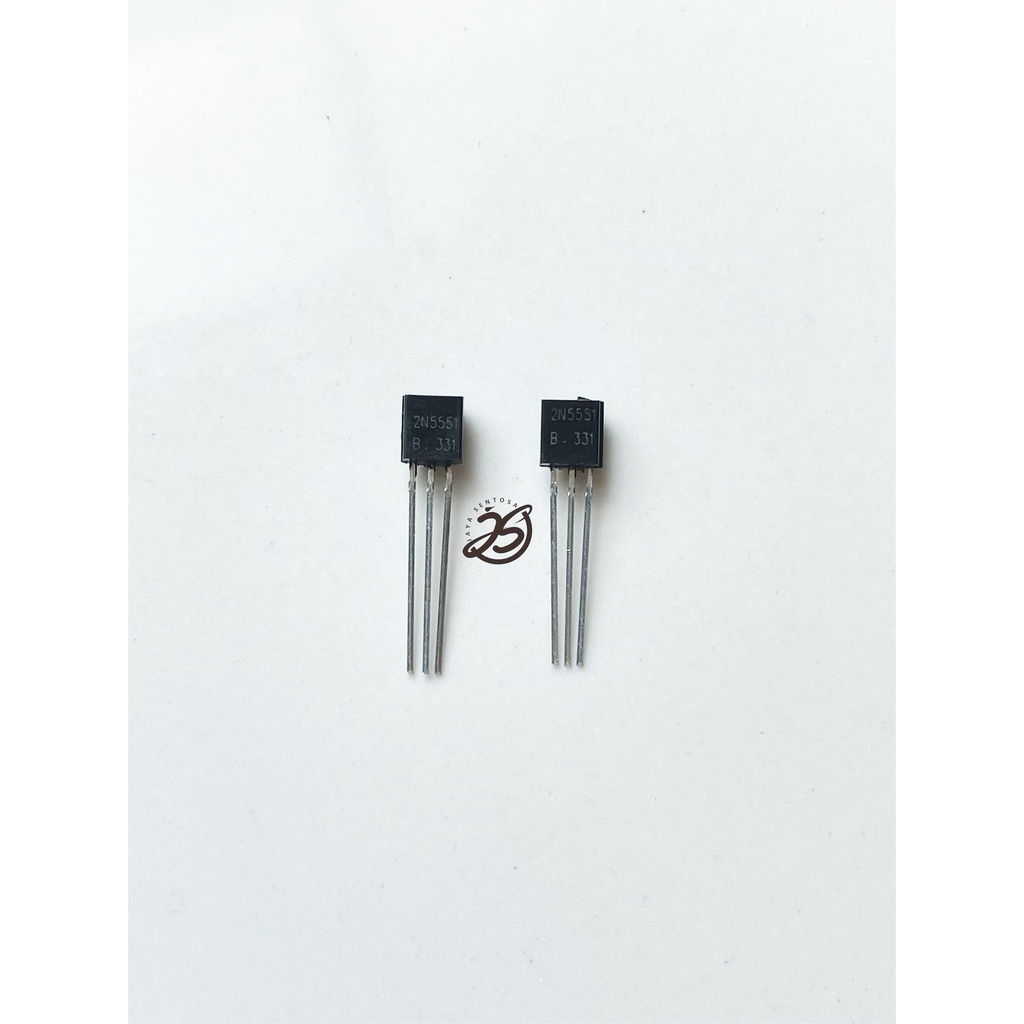 2N5551 TRANSISTOR (1 BUAH) 2N 5551 ASLI ORIGINAL 2 N 5551 ORI