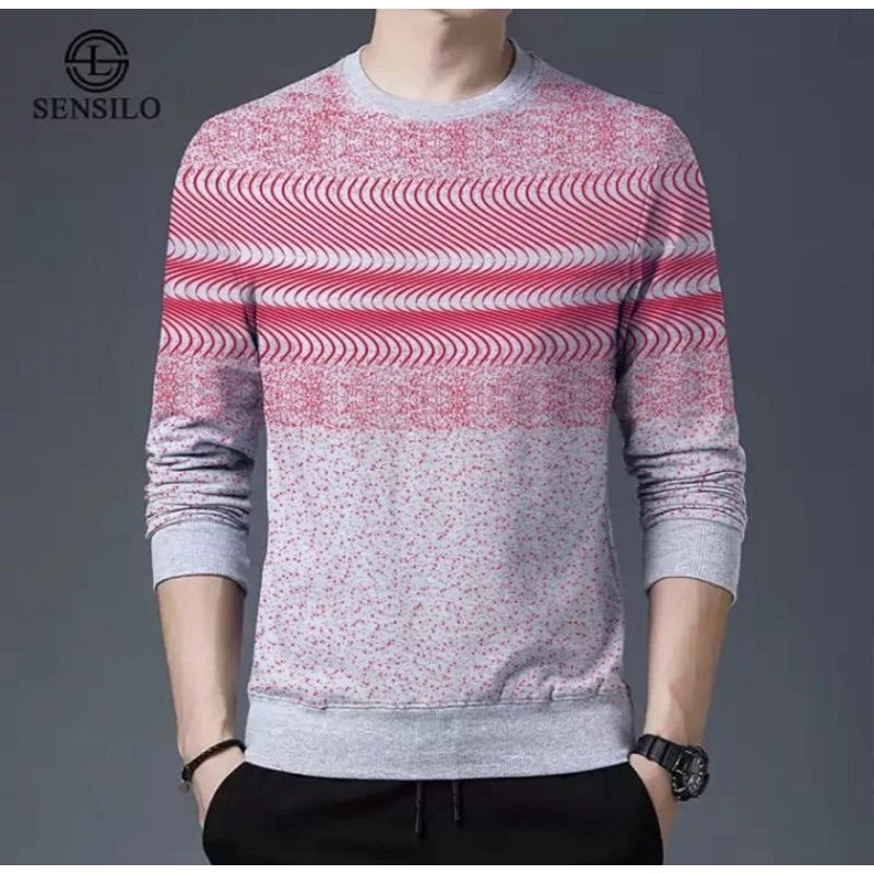 BAJU PRIA UKURAN M - L - XL -XXL / BAJU SWEATER COWOK / BAJU COWOK DEWASA/ BAJU KAOS BUCKY /SWEATER PRIA/SWEATER POLOS PRIA LENGAN PANJANG /BAJU FASHION PRIA/PAKAIAN PRIA