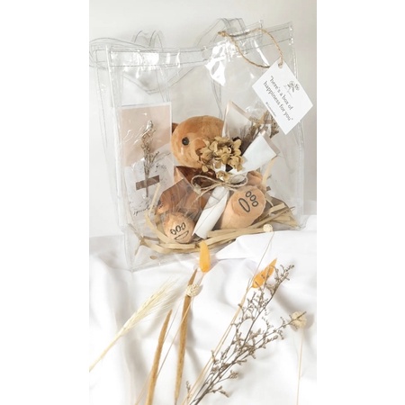 Gift bag transparent by Gumiwedari || Gift birthday , Gift Graduation ||