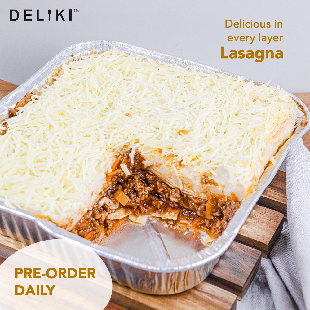 

Homemade Beef Lasagna by DELIKI