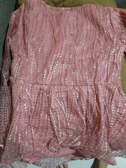 Zola_batik Batik Couple Kebaya Brokat Susun Pinguin Motif Tile Annabel Pinguin