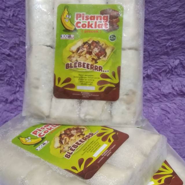 

Pisang Coklat Lumer Blebber