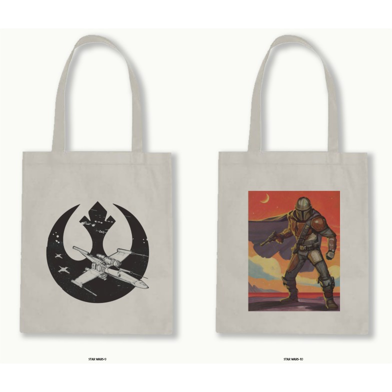 TOTE BAG BLACU 30X40 - STAR WARS series.01