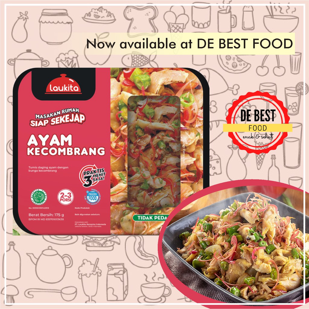 

Laukita Lauk Beku Ayam Kecombrang 175 gr