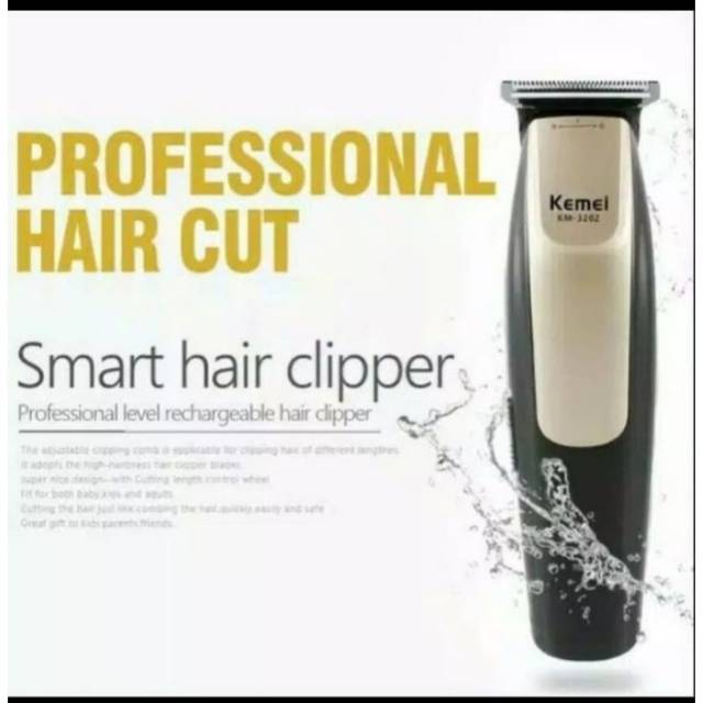 Alat Cukur RAMBUT SMART HAIR KEMEI KM-3202 2 in 1 CHAR