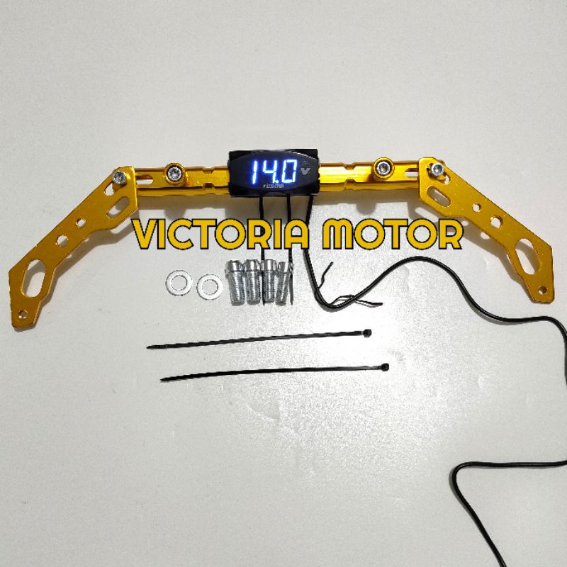 Stabilizer Stang Palang stang Plus Voltmeter Rizoma Vario Beat Mio Vixion PCX universal motor /Sabiliser stang