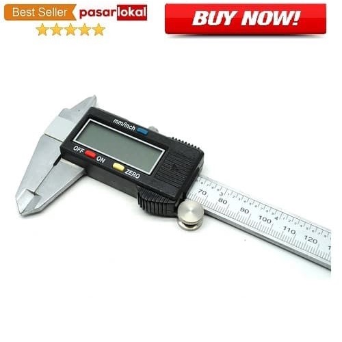 

Jangka Sorong Digital Vernier Caliper With Lcd Screen Silver