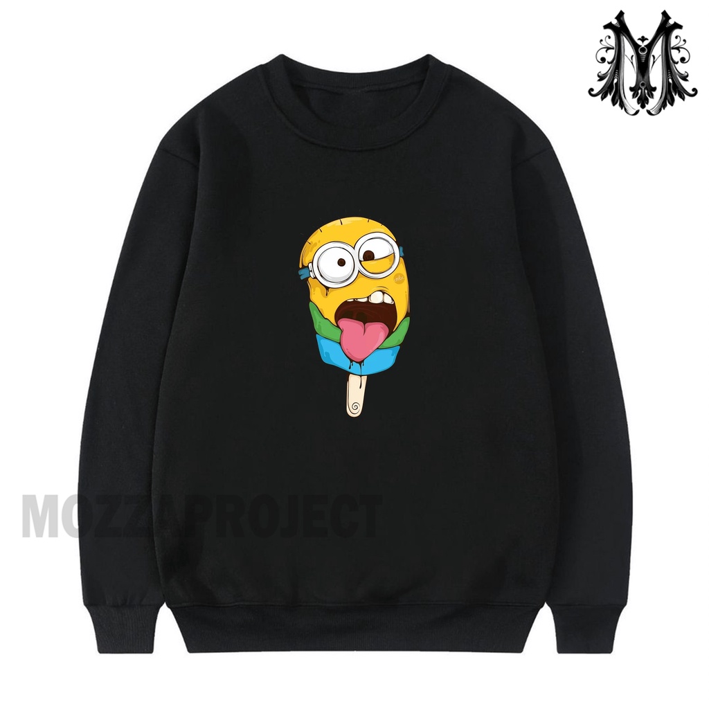 Mozzaproject Sweater Crewneck Sweatshirt Minion Ice