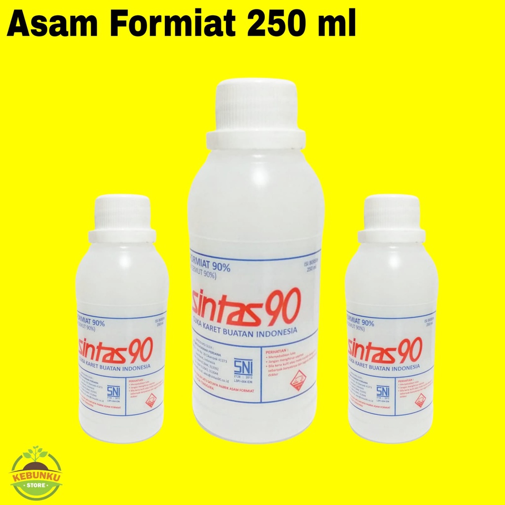 ASAM SEMUT / ASAM FORMIAT / PENGGUMPAL KARET / SINTAS 90