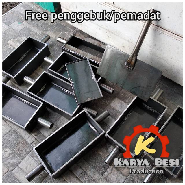 Cetakan paving conblock.segiempat.segi4