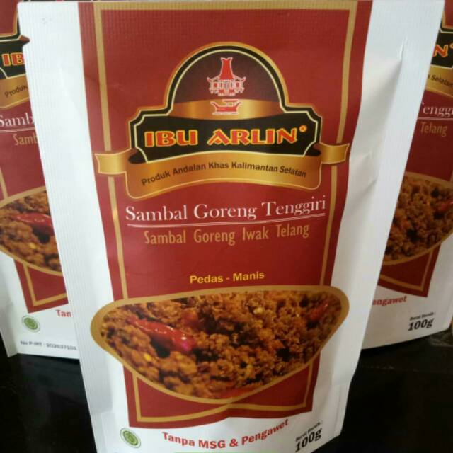 

Sambal Goreng Tenggiri IBU ARLIN®