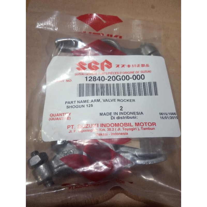 PLATUK / ARM VALVE ROCKER SHOGUN125