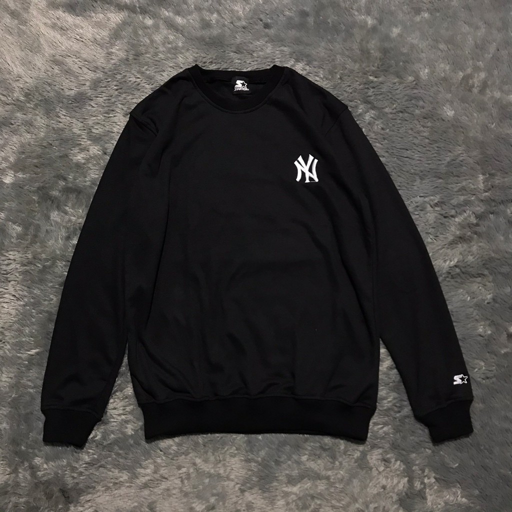 JAKET SWEATER CREWNECK STARTER LOGO NEW YORK PREMIUM QUALITY