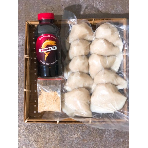 

Frozen Pempek/Frozen Food/Pempek Ikan Tenggiri/Makanan Frozen/Pempek 29/Pempek Kapal Selam/Pempek Kulit Best Seller/Pempek Vacum/